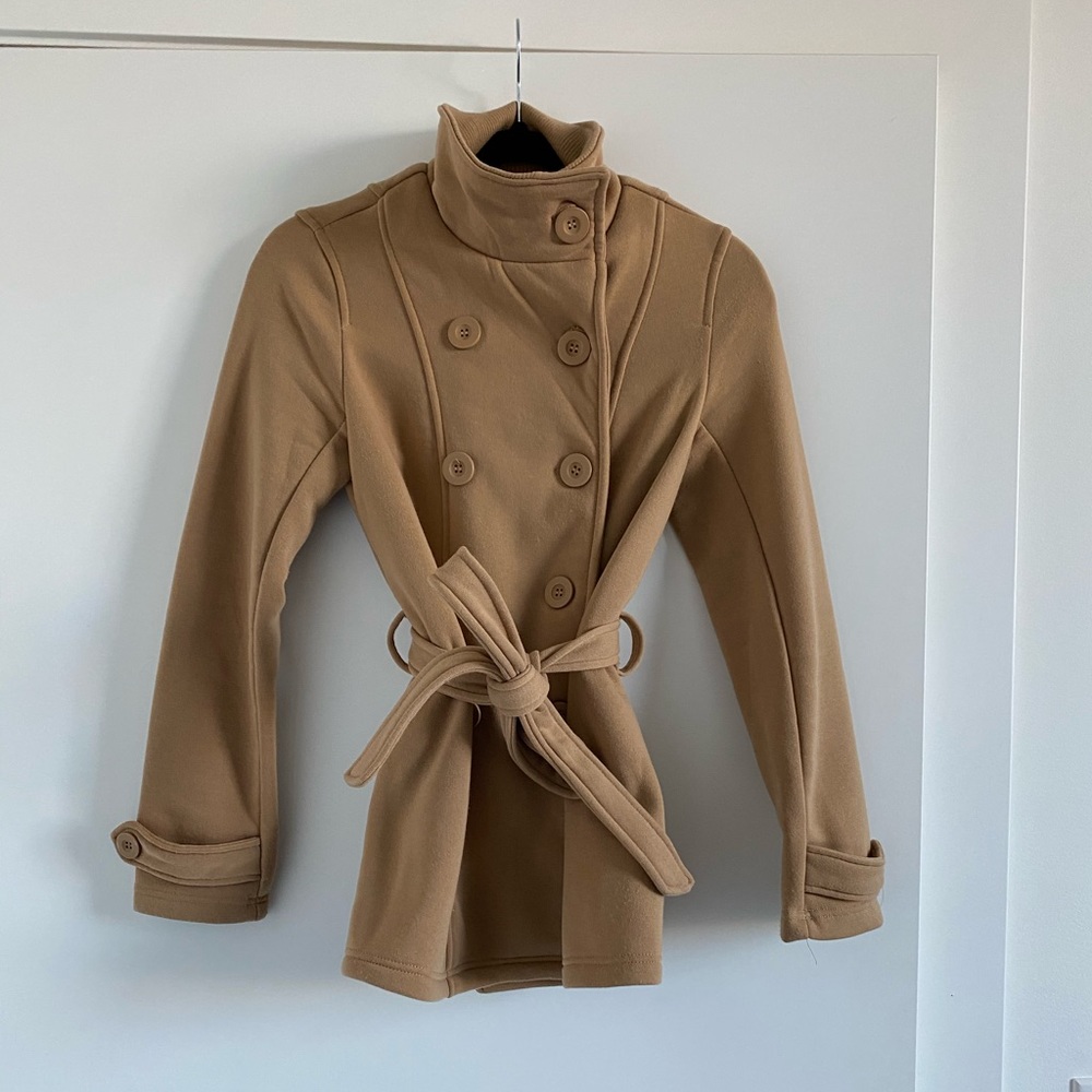 Forever 21 camel petty coat